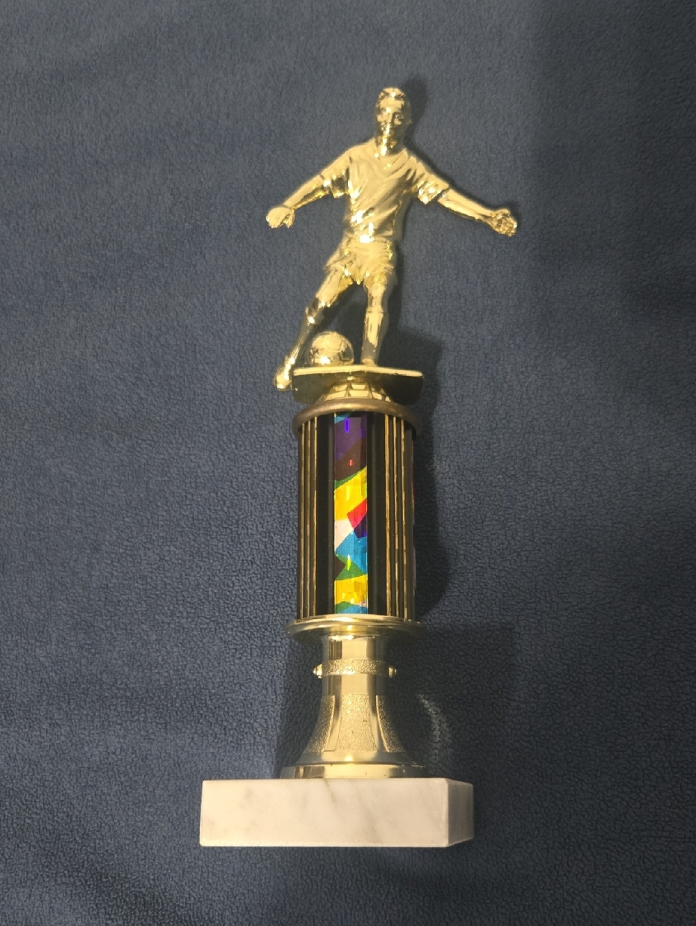 Gold Soccer Trophy